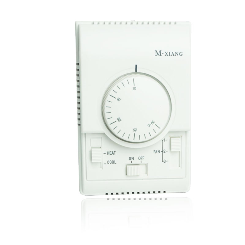 Famous central air-conditioning thermostat fan coil controller mechanical panel switch Honeywell style universal