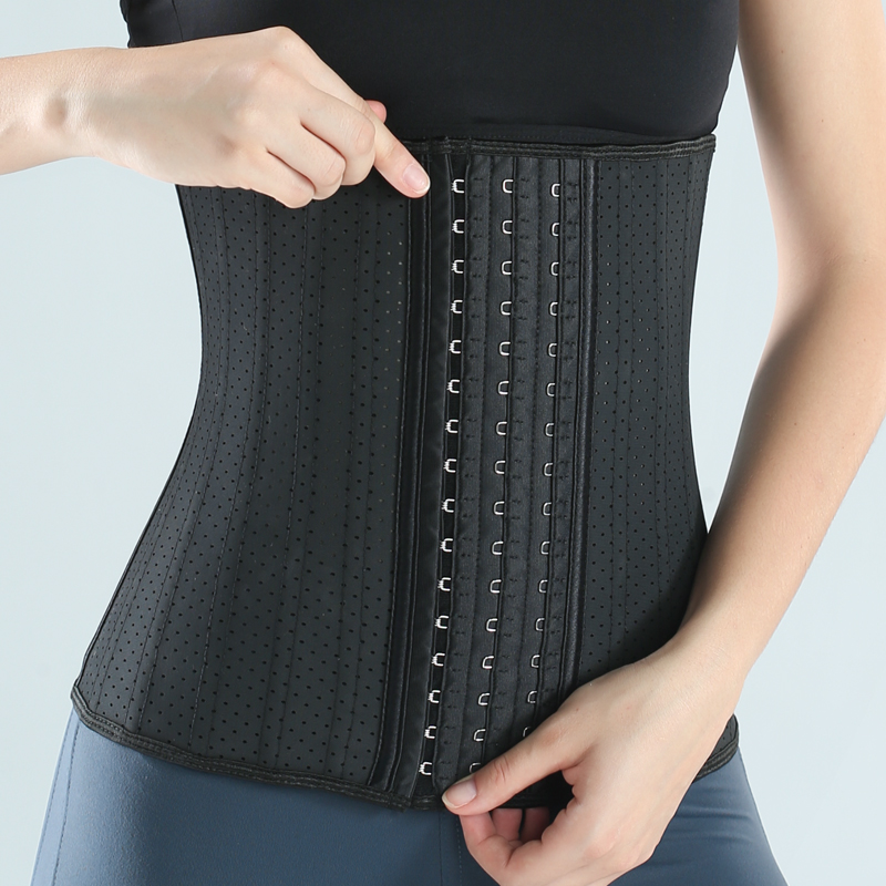 Kardashian Tongan Sports Breathable Beam Waist Shapelwear Woman Slim Waistcoat Abdomen Postpartum Recovery Fitness Plastic Waist Strap