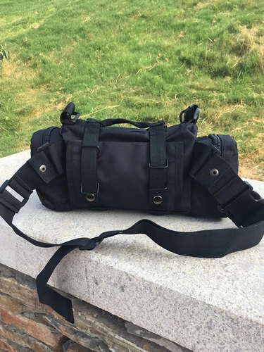 Тактическая универсальная поясная сумка, камуфляжная водонепроницаемая нагрудная сумка для велоспорта, сумка через плечо