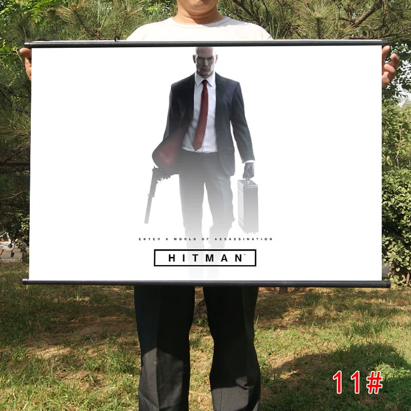Trò chơi Killer 2 xung quanh tranh poster Hitman 2 phòng ngủ Internet cafe tranh tường Killer 47 trang trí tranh nền 6 - Game Nhân vật liên quan