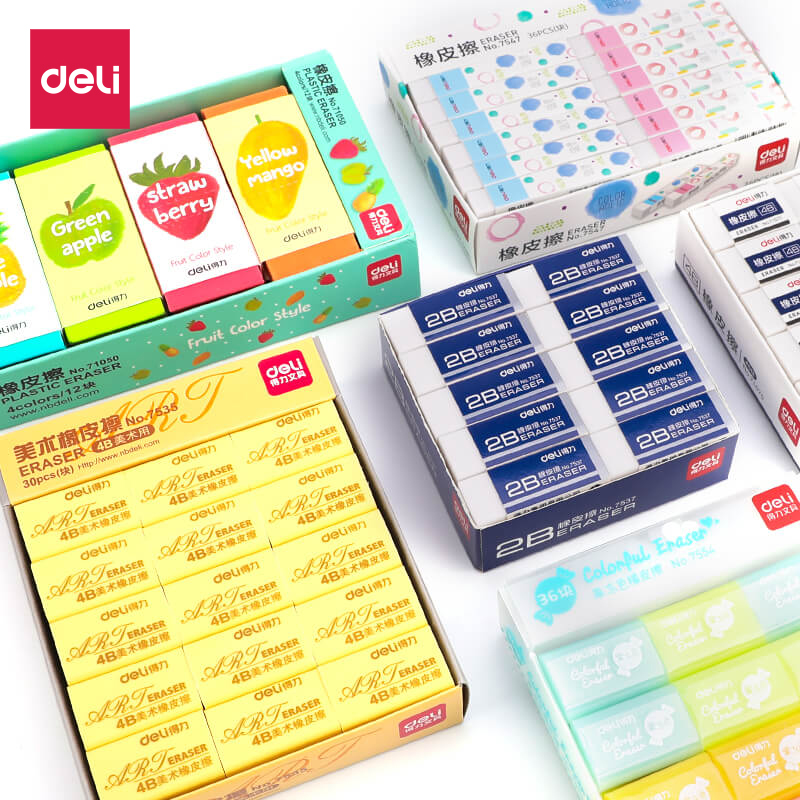 Powerful eraser for pupils to wipe clean without leaving marks 2B elephant skin children with 4B art painting drawing sketch exam like leather Sassafras boxed wholesale creative cartoon cute stationery prizes