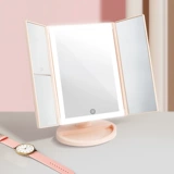 Япония светодиод с легким зеркалом для макияжа Портативное размещение больших красавиц зарядно зарядное световое зеркало дневное световое зеркало