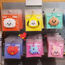 Korea BT21 cute cartoon baby series silicone refrigerator magnet decorative message whiteboard magnet