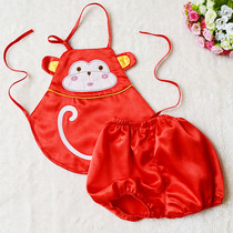 Baby belly bag baby belly baby belly bag summer childrens suit yellow jacket kindergarten performance suit