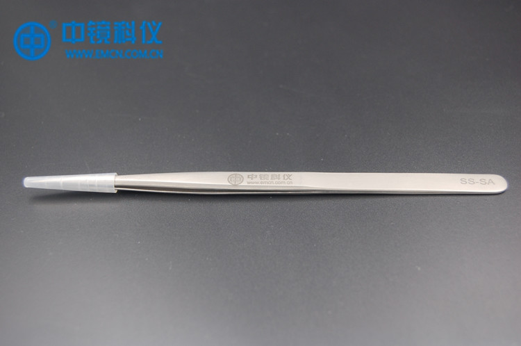 Medium microscope instrument economical thin straight pointed special tweezers electron microscope consumables