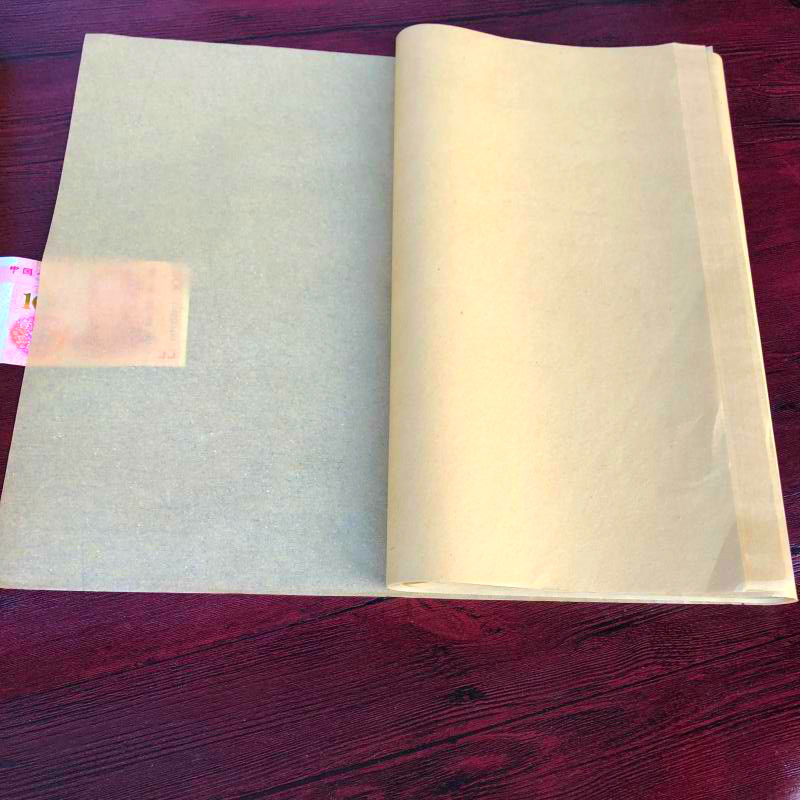 Hair-edge paper beginners use calligraphy to practice Mao-pen character special paper full-open wool-side paper calligraphy exercise paper