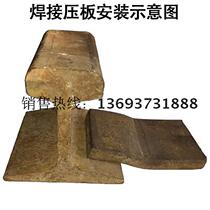 Crane track welding platen Splint 22KG24KG30KG38KG43KG50KG Track applicable