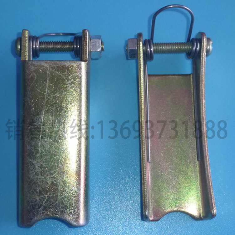 Pu Yuan Crane Insurance Card Middle Linkage Crane Hook Spring Tongue Piece Anti-Decoupling Device Main Hook Sidehook Safety Buckle