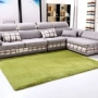 Silky thảm dày có thể được rửa sạch màu phòng ngủ nhỏ gọn giường thảm phòng khách sofa phòng tatami thảm - Thảm tấm trải sàn nhà