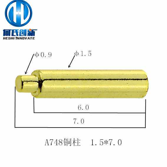 A748 assorted copper column contact point good soldering gold plated without oxidation