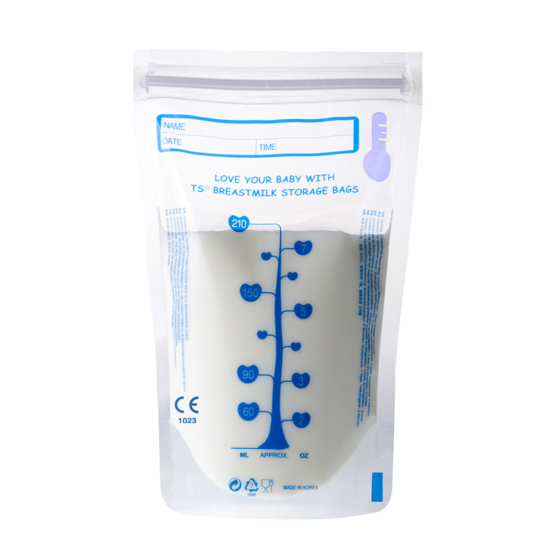 Korean original dress Uniroom Yin Teke press seal Breast Milk Storage Bag 30 210ml Breast Milk Storage Bag