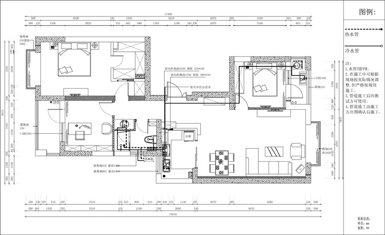室内设计CAD制图施工图平面布局绘图视频教