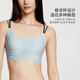 Victoria's Secret He Sui ແບບດຽວກັນກັບເສື້ອຢືດ jelly strip style sport soft support seamless bra without rims for women