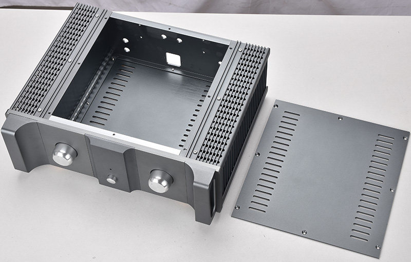 2020 new design e-360 full aluminum CNC power amplifier case Preamplifier Enclosure 370*120*307mm