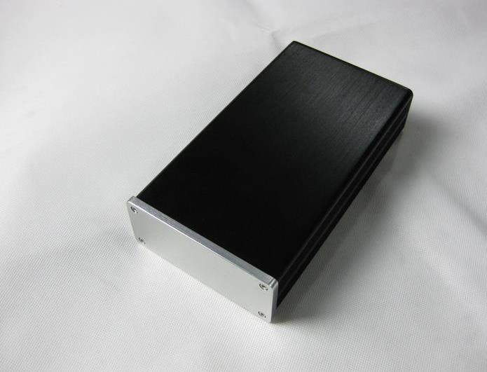 Mini power amplifier case aluminum alloy small power amplifier ear release host shell power host shell model: 1104B