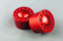 Diameter 50MM All-aluminium red bright light knob