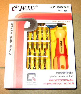 JACKLY (Czech Lie) 32 fit 1 screwdriver set of sets
