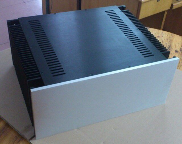 All-aluminum main case A50 improved version of large A amplifier chassis suitable for KSA50 circuit