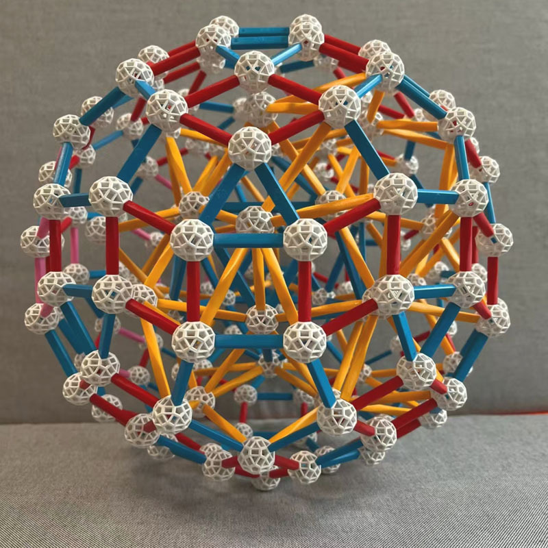 Zometool Math Creator3 Imported from the United States Is an Educational Tool for Children, a Geometry Teaching Aid, and a Three-Dimensional Construction Model