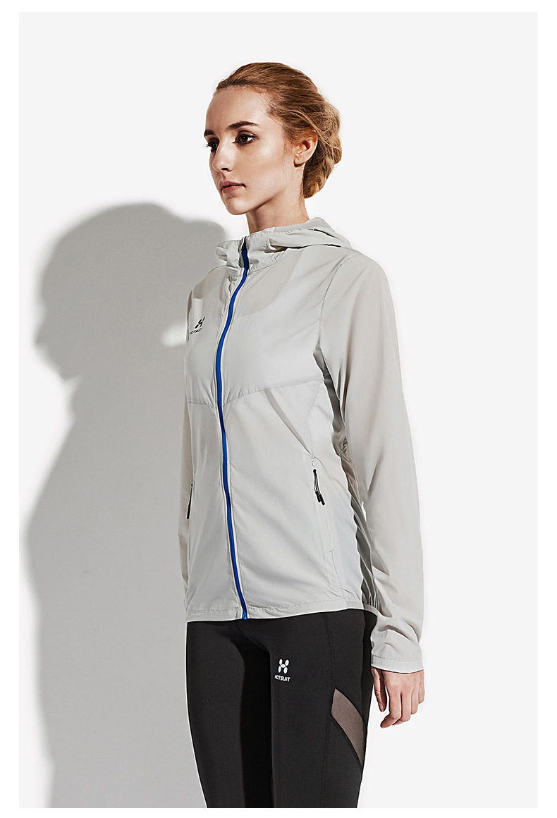 Hoa Kỳ HOTSUIT áo gió thể thao nữ mùa xuân và mùa hè mới ngoài trời quần áo chống nắng cardigan áo thể thao trùm đầu - Áo gió thể thao áo gió lining 2020
