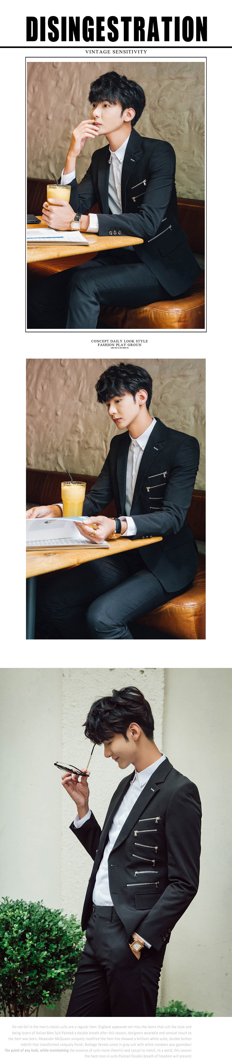 Costume homme en nylon pour automne - Ref 1579007 Image 24