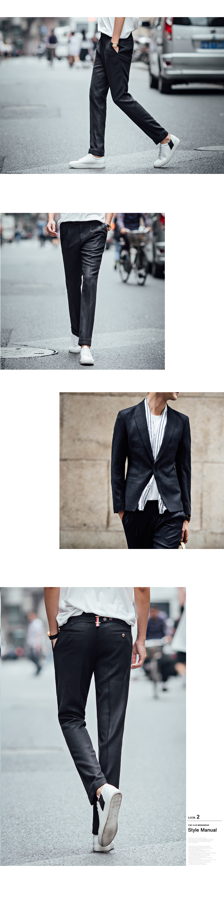 Costume homme en coton pour automne - Ref 1577837 Image 19