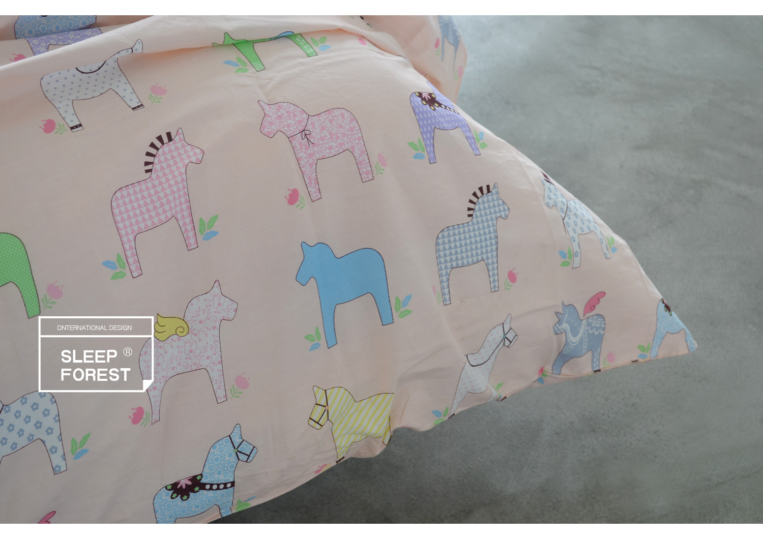 Quilt cover mảnh duy nhất cotton vườn hoa con phim hoạt hình cotton 2 m quilt cover sinh viên duy nhất quilt cover 150 * 200