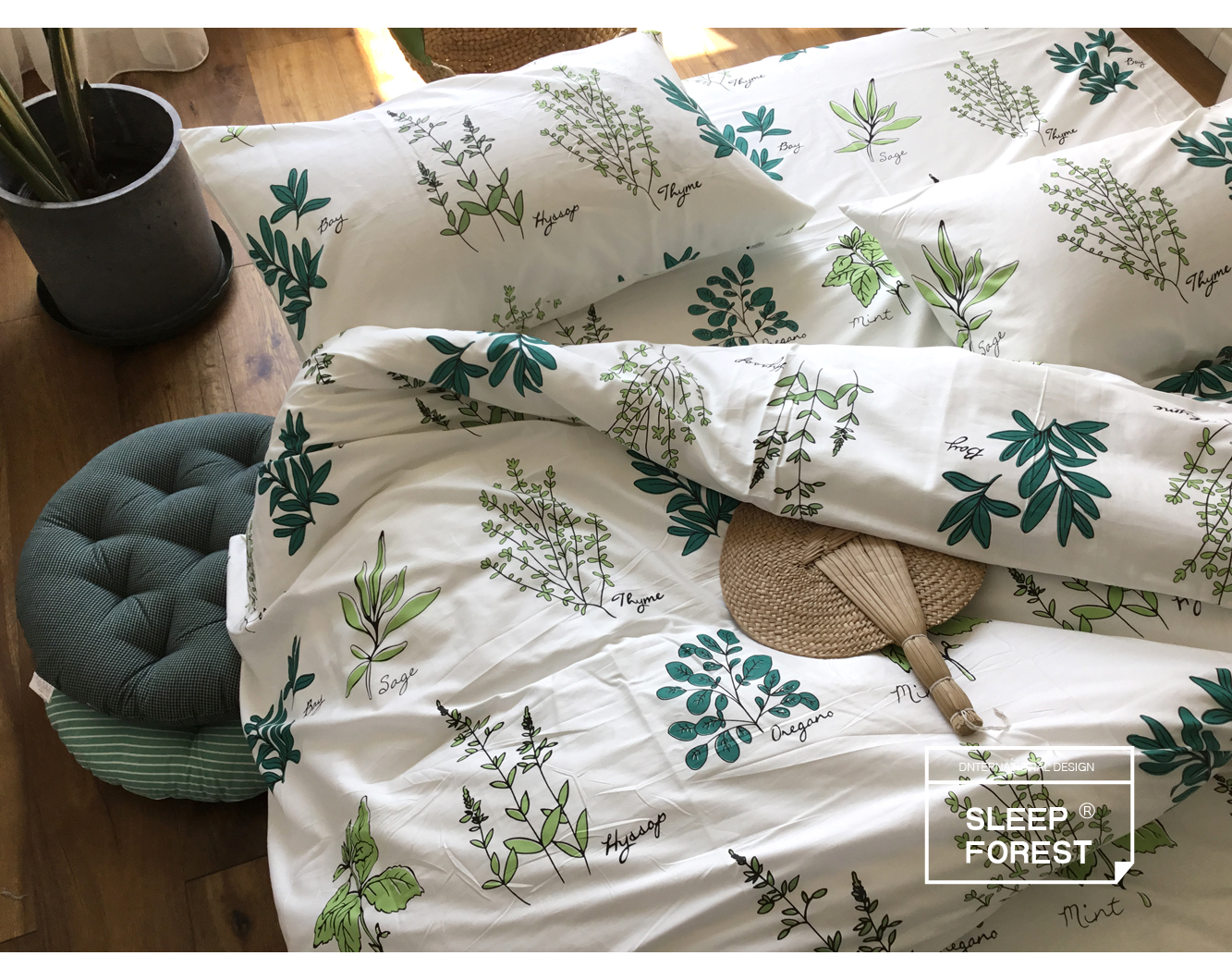 Quilt cover mảnh duy nhất cotton mùa xuân và mùa hè thực vật phim hoạt hình bông quilt cover sinh viên duy nhất chăn đơn 1.5 đôi 2.0