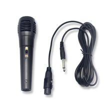 Wired microphone KTV moving coil karaoke home Square dance Speaker singing stereo Mike 2 meters 3 meters