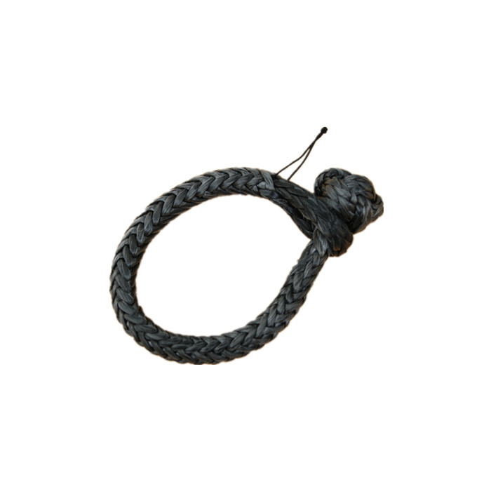 Sailboat Soft Shackle Polymer Wear-Resistant Rope Buckle Black Gray Sailboat Soft Shackle Polymer Wear-Resistant Rope Buckle Black Gray