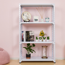  Angle steel light shelf shelf warehouse household clothing rack iron rack storage rack storage balcony sundries rack multi-layer