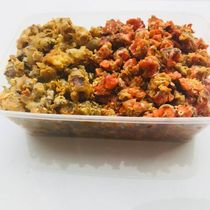 Fresh two-color crab powder 500g crab paste crab meat bald butter crab yellow soup wrapped new SF