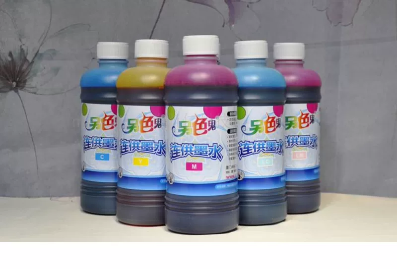 Một bóng ma màu khác với mực 500ML cho mực máy in Epson 1390R230R330 Canon 6580 - Mực mực máy in epson l805