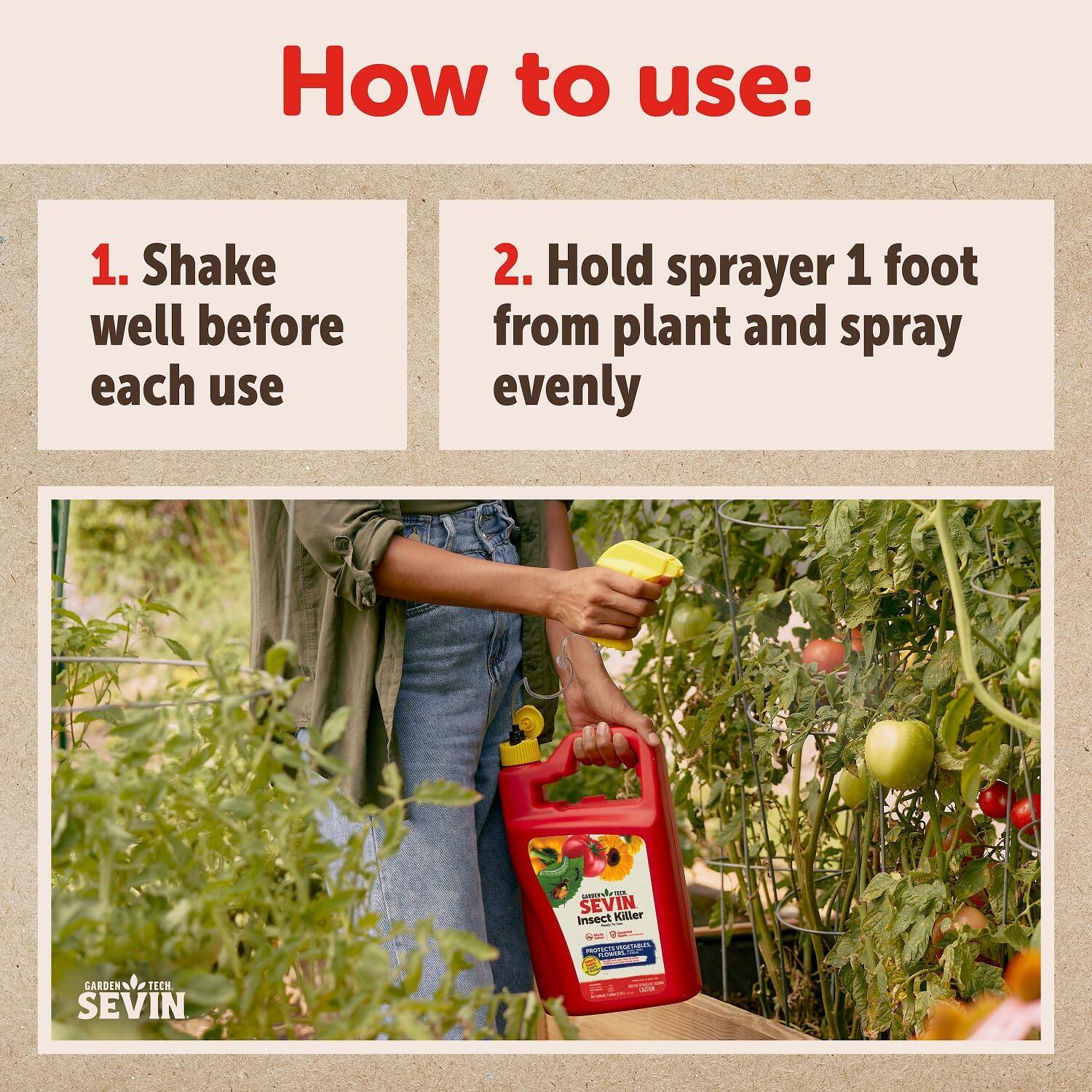 Репелленты 美国直邮 sevin 100547234 insect killer 昆虫杀手 即用型