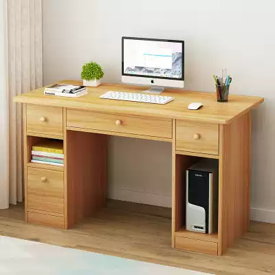 Computer desktop table home bedroom small apartment with drawer simple single table small desk multifunctional desk