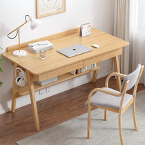 Computer desk integrated table light luxury modern desk rack countertop storage bedroom study small apartment table