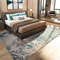 Ocean Rose Turkey Rug Bedroom Ins Wind Mesh Red Modern Minima Light Lavish Non-slip Home Living Room Carpet