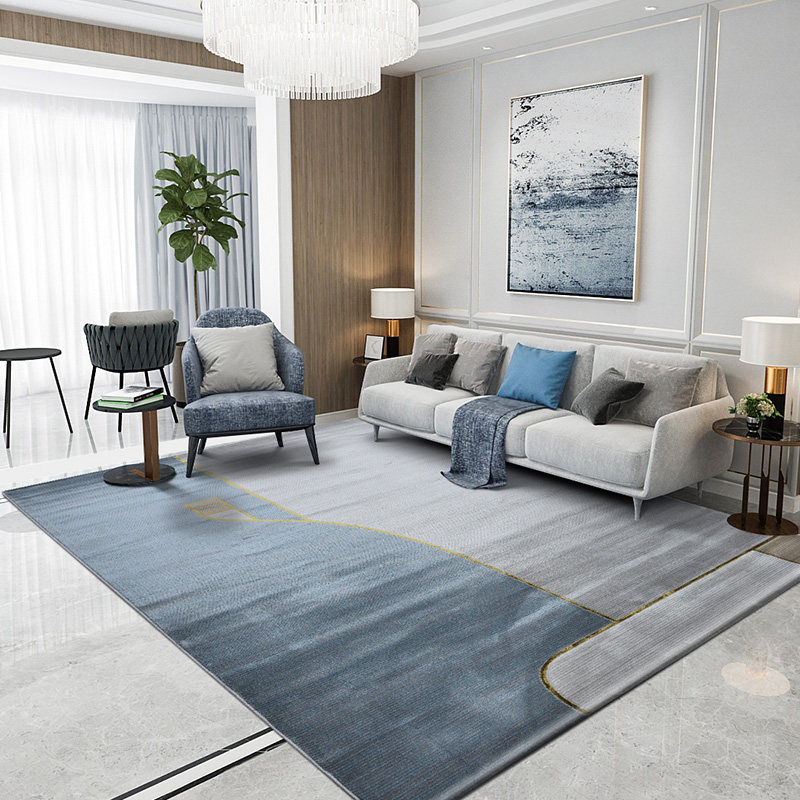 Turkish Carpet Modern Minima American Carpet Living Room Tea Table Nordic Style Bedside Blanket Home Room Washable