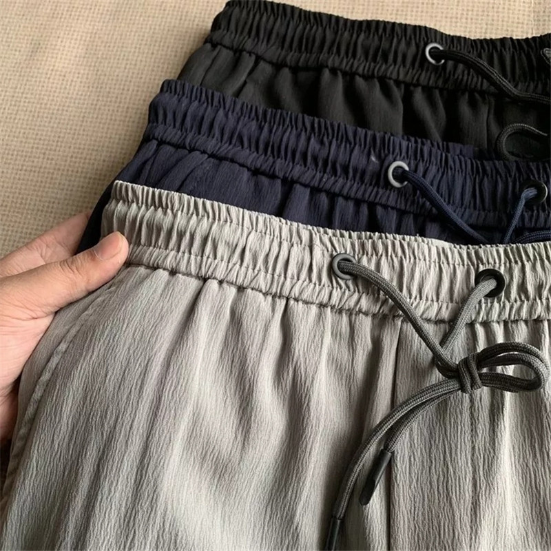 T819 German Seiko Lightweight Comfort Summer New Men's Casual Fashion Shorts Lightweight Pants Quarter Pants