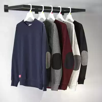 T208 special plan is really good to wear five-color men's spring cotton base Terry thick T-shirt long sleeve