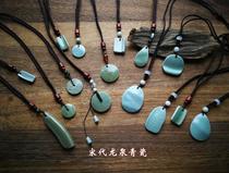 Bao Lao Song Yuan Longquan Celadon ancient porcelain pendant necklace Men and women love warm as jade beautiful opening beauty