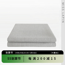 Langoods Home Nordic minimalist hotel-style Cape American Shawl Bed Tail Blanket Rice Grey Woven Beaty