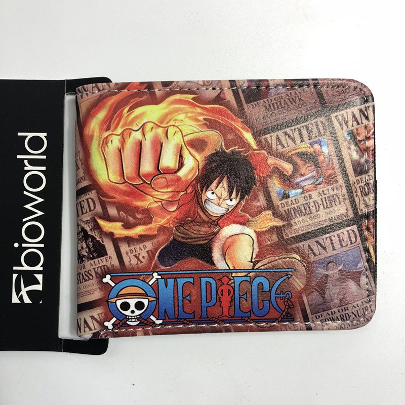 Phim hoạt hình Nhật Bản xung quanh ví One Piece Sauron Road Fly Escobaba ví thanh niên ví trẻ hình nhãn dán cute