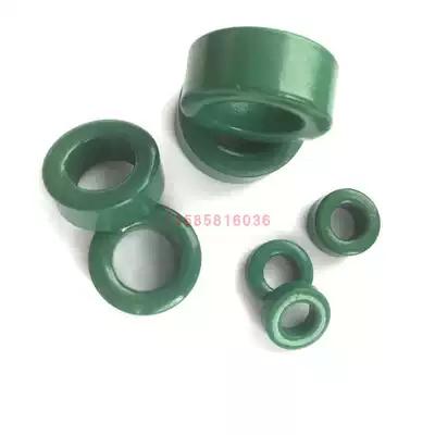 High permeability core MnZn ferrite Anti-interference coil filter green magnetic ring outer diameter 20-63mm spot optional