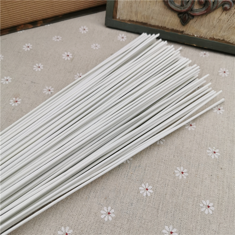 White rubber wire hand filament flowery ceremony props cardiovascular petal turnover interpole No. 16