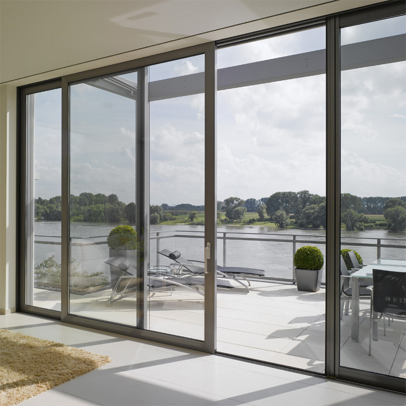 Germany Schüco doors and windows SCHUECO ASS50 push-pull lift push-pull broken bridge aluminum doors and windows thermal insulation and sound insulation