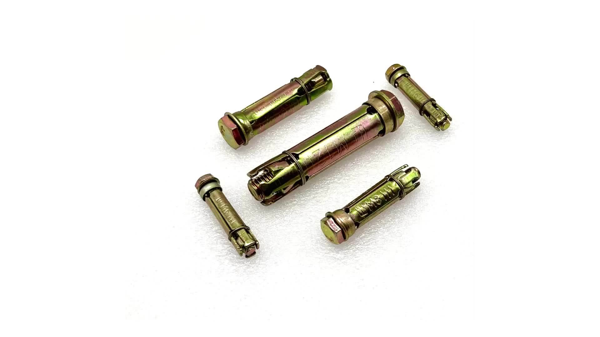 Length 40mm300mm Chemical Wedge Expansion M8 Anchor Bolt Price 16mm