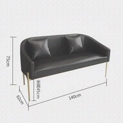 Mỹ nhẹ sang trọng kết hợp sofa vải mun Bắc Âu đơn giản hiện đại kích thước lớn đồ nội thất phòng khách - FnB Furniture