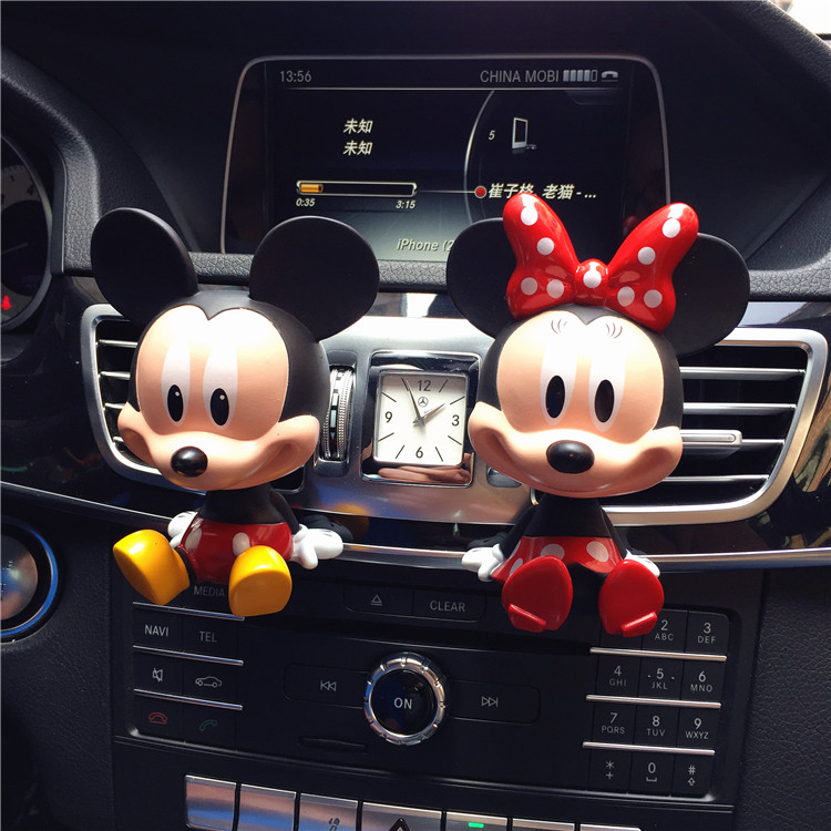 Car On-board Ecstasy Minnie Paparazzi Air Conditioning Air Outlet Clip On-board Vehicular Pendulum Incense Permalink