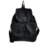 Рюкзак, сумка на одно плечо, летняя брендовая универсальная черная сумка через плечо, в корейском стиле, Южная Корея